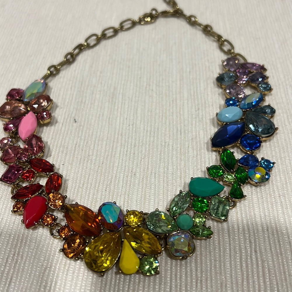 Rainbow necklace from J.Crew